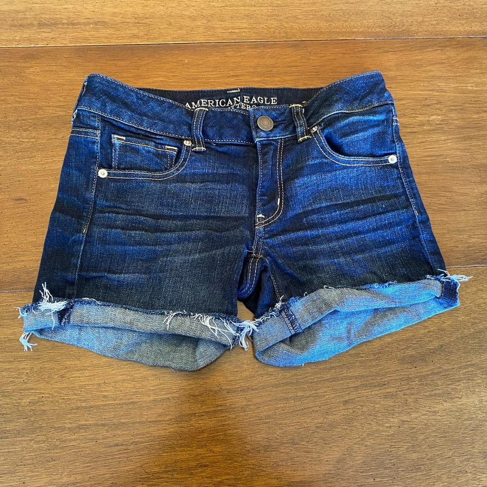 American Eagle Stretch Jean Shorts